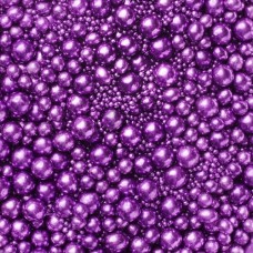 Metallic pearls sprinkles mix Violet 75g - glutenvrij